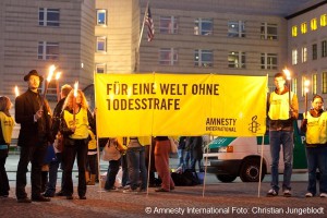 Amnesty Aktion gegen Todesstrafe; Berlin, 10.10.2010
