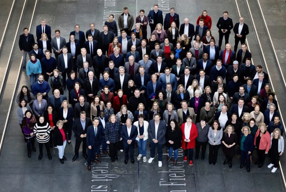 Die SPD-Bundestagsfraktion. Foto: photothek