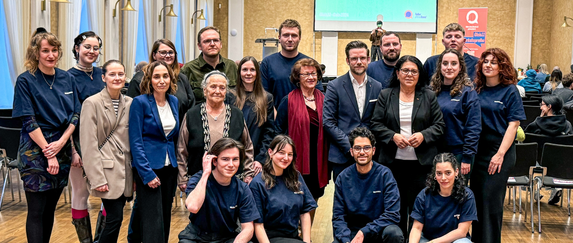 Die Bundestagsabgeordnete Gülistan Yüksel bei der Gleis 11-Gala in Mönchengladbach.